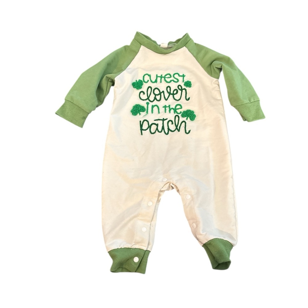St Patrick’s day Themed bodysuit 3-6m